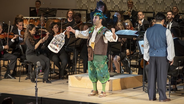 „Die Zauberflöte“ als konzertante Aufführung an der Linzer Bruckneruni (Bild: groxpressimages.at)