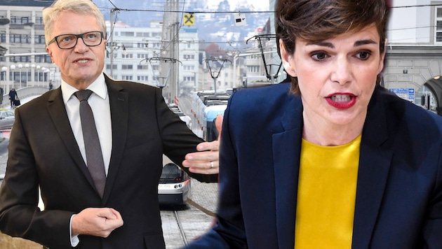 SPÖ-Chefin Pamela Rendi-Wagner verkündigte bereits, dass auch in Linz ihr SP-Kollege und Bürgermeister Klaus Luger neu wählen lassen wird. (Bild: APA, Harald Dostal)