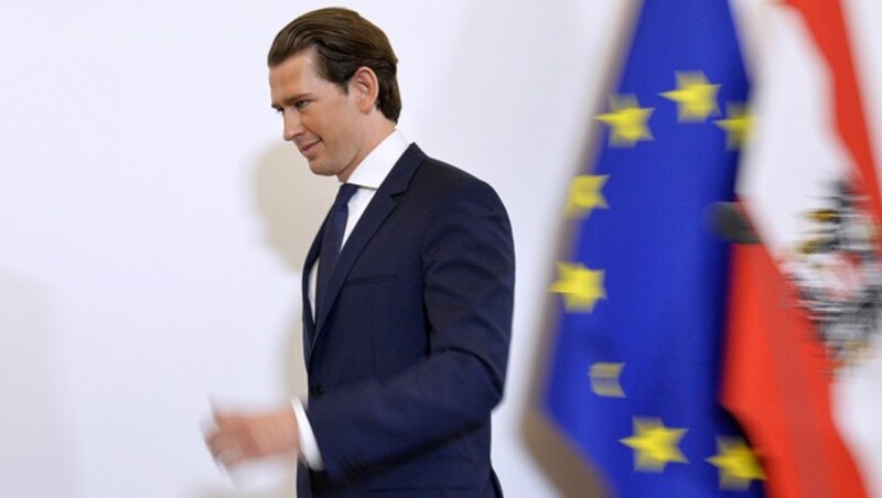 Bundeskanzler Sebastian Kurz (Bild: APA/HERBERT NEUBAUER)