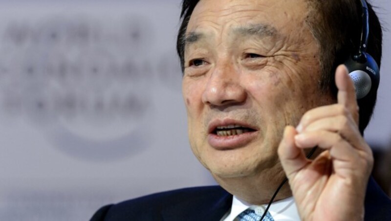 Ren Zhengfei (Bild: AFP)