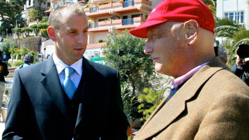 Thomas Muster, Niki Lauda (Bild: GEPA pictures)