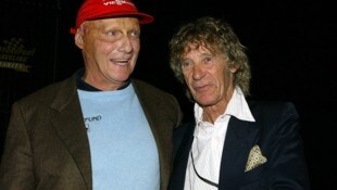Arturo Merzario (re.) und Niki Lauda im Jahr 2006