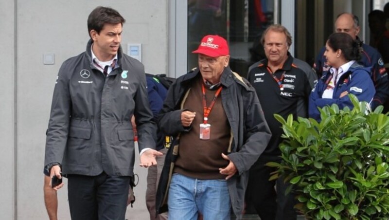 Toto Wolff und Niki Lauda (Bild: Sepp Pail)