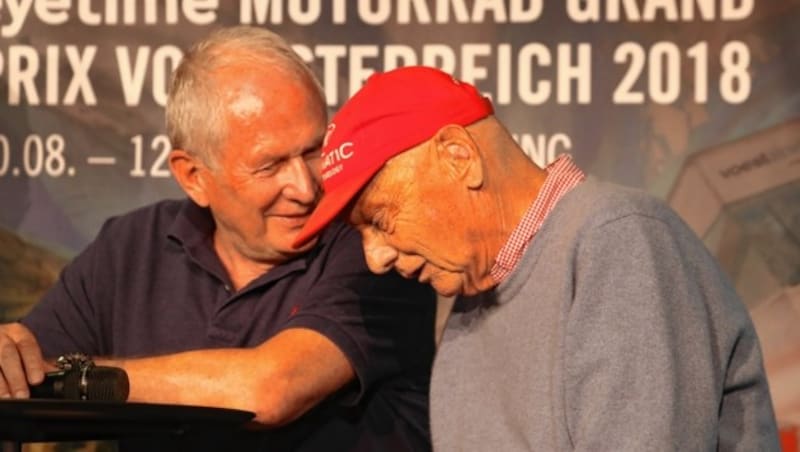 Helmut Marko und Niki Lauda (Bild: Sepp Pail)