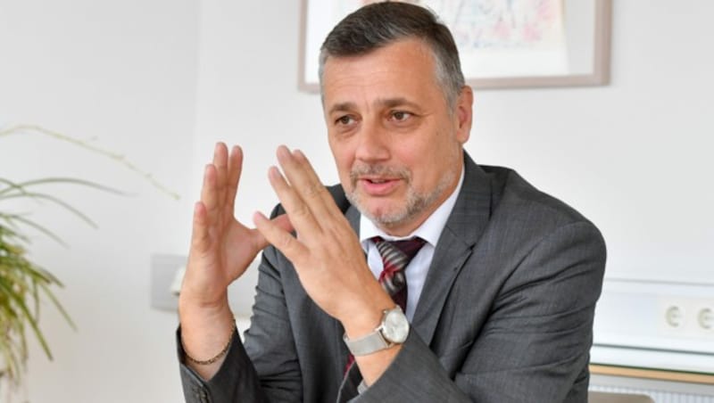 Alfred Klampfer, Bildungsdirektor von Oberösterreich (Bild: Harald Dostal)