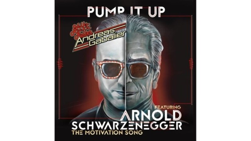 Andreas Gabalier und Arnold Schwarzenegger nahmen gemeinsam den Hit „Pump it up“ auf. (Bild: Sepp Pail)