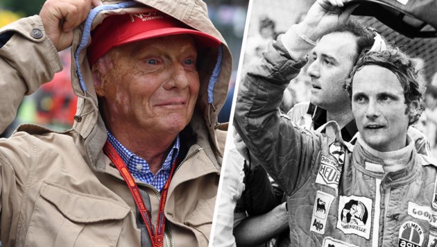 Niki Lauda wird im Ferrari-Rennanzug aufgebahrt | krone.at