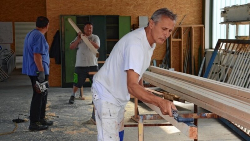 Werner Riedl war im Juli 2017 einer der ersten, der im Bärnbacher Bauhof Arbeit fand. (Bild: Jakob Traby)