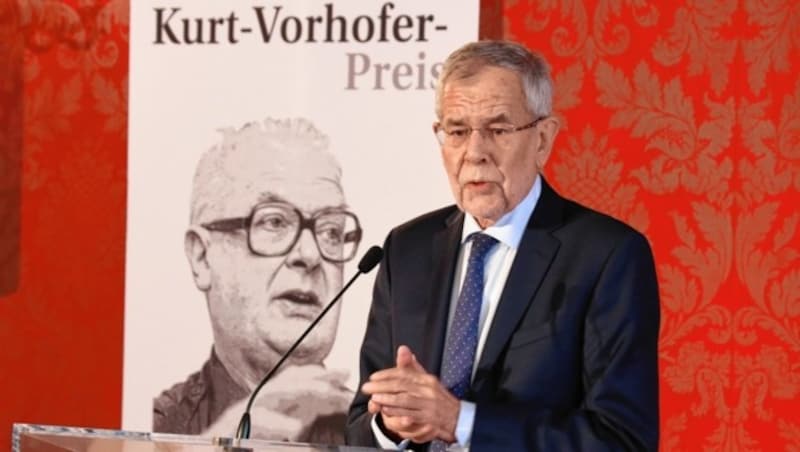 Alexander Van der Bellen: Flammendes Plädoyer für die Pressefreiheit (Bild: Zwefo)