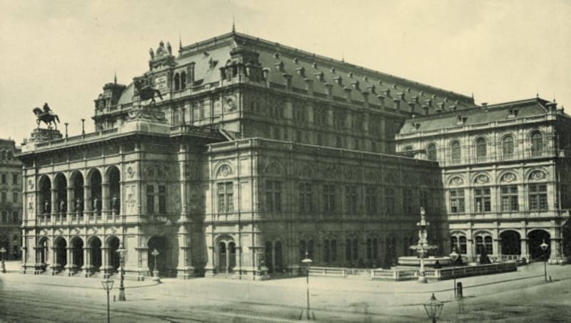 Alte Ansicht des Ersten Hauses am Ring (Bild: APA/AUSTRIAN ARCHIVES/IMAGNO)