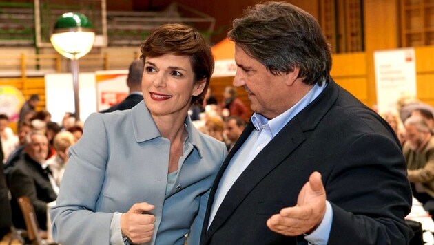 Pamela Rendi-Wagner und Josef Muchitsch (Bild: SPÖ)