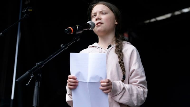 Greta Thunberg (Bild: AP)