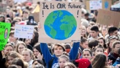 Eine „FridaysForFuture“-Demonstration in Wien (Bild: APA/Georg Hochmuth)