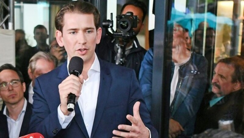 Ex-Kanzler Kurz (Bild: APA/HELMUT FOHRINGER)