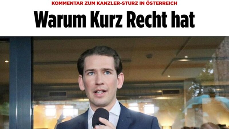 (Bild: Screenshot/Bild)