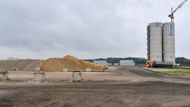 Die Firma Bernegger plant den Ausbau des Rohstoffparks in Enns. (Bild: Dostal Harald)