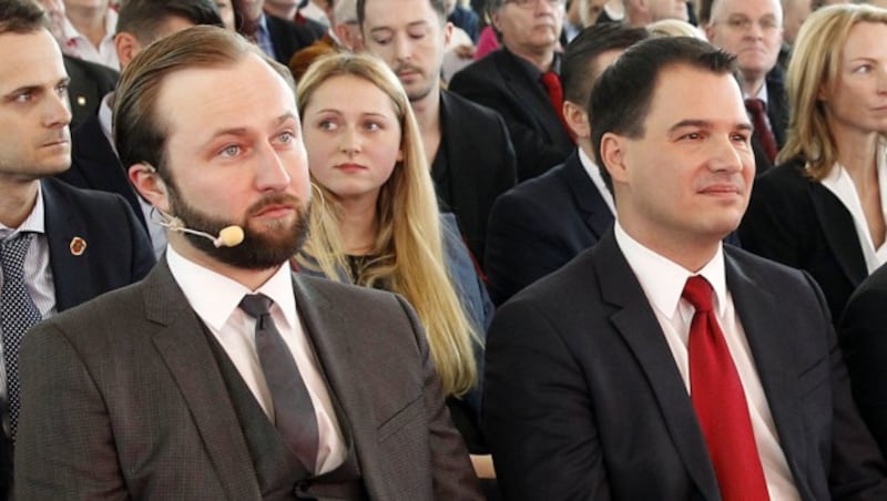 Max Lercher (links) und Michael Schickhofer (Bild: APA/Erwin Scheriau)