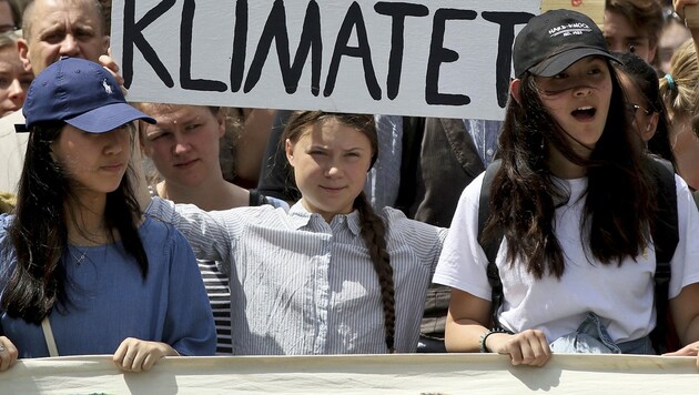 Klima-Aktivististin Greta Thunberg spricht nicht nur für die junge Generation. (Bild: ASSOCIATED PRESS)