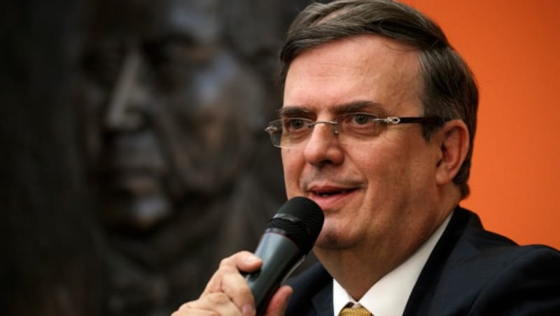 Mexikos Außenminister Maracelo Ebrard (Bild: AP)