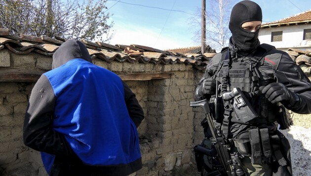 Bulgarische Polizei (Symbolfoto) (Bild: AFP)