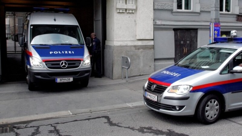 Polizeianhaltezentrum Rossauer Lände (Bild: Andi Schiel)