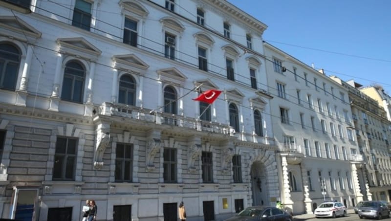 Die türkische Botschaft in Wien (Bild: Peter Tomschi)