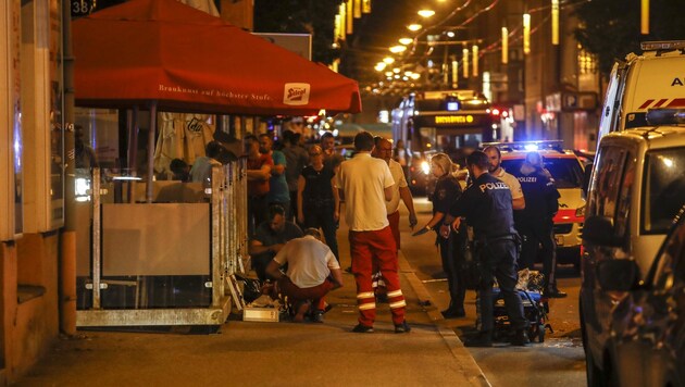Die Bluttat ereignete sich am späten Abend des 4. Juni in der Ignaz-Harrer-Straße. (Bild: Tschepp Markus)