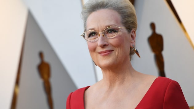 Hollywood-Schauspielerin Meryl Streep (Archivbild) (Bild: AFP )