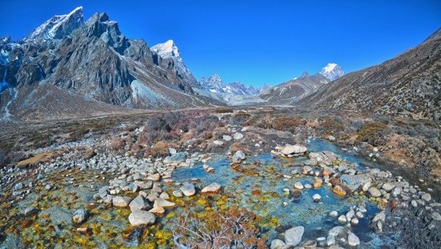 Sagarmatha National Park im Himalaya-Gebirge nahe des Mount Everest (Bild: ©natalia_maroz - stock.adobe.com)