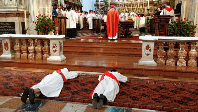 Heute werden in Seckau zwei Diakone zu Priestern geweiht. (Bild: Sonntagsblatt)