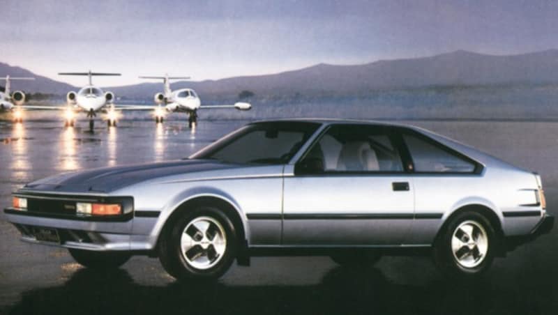 Toyota Celica Supra 1982, mit 2,8-Liter-Reihen-Sechszylinder (Bild: Toyota)