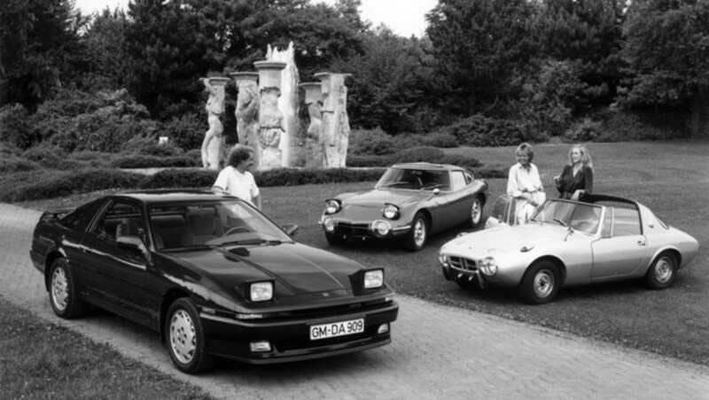 Die Sportwagen-Tradition von Toyota reicht weiter als bis zum ersten Supra zurück. Legendär sind auch die 60er-Jahre-Flitzer 2000 GT oder Sports 800. (Bild: Toyota)