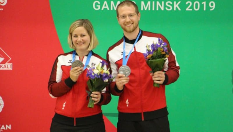 Franziska Peer/Bernhard Pickl (Bild: Österreichischer Schützenbund)