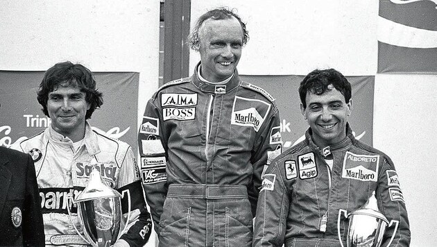 19. August 1984 - der Tag, an dem Motorsport-Österreich kopfstand: Lauda gewann im McLaren in Spielberg. (Bild: Votava)