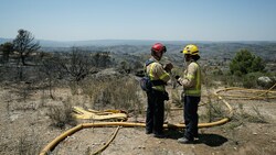 In Spanien soll die Temperatur am Wochenende auf über 30 Grad steigen. Wie im Vorjahr drohen heuer wieder Waldbrände (Archivbild). (Bild: AFP)