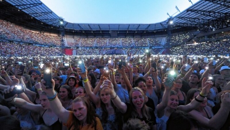 Mehrere Superstars beehren heuer das Wörthersee Stadion in Klagenfurt (Bild: F. Pessentheiner)