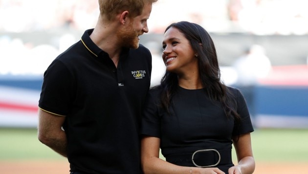 Prinz Harry und Herzogin Meghan (Bild: AFP)