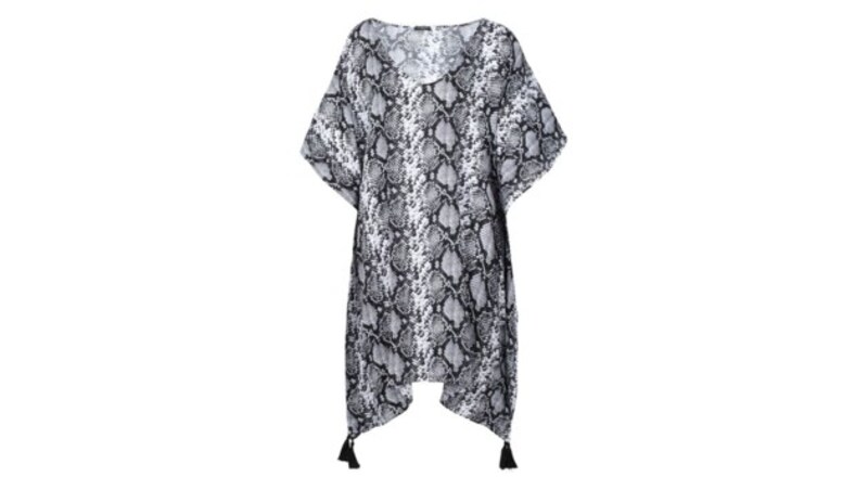 Kaftan mit Schlangeprint von Calzedonia (Bild: CALZEDONIA)