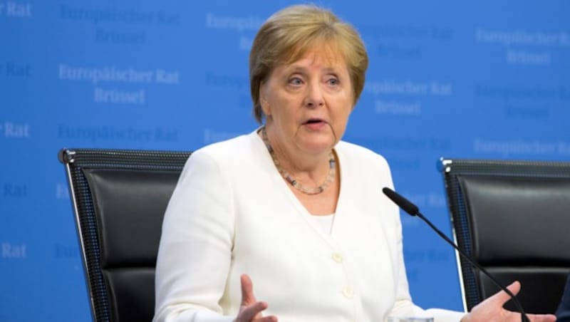 Deutschlands Kanzlerin Angela Merkel (Bild: AP)