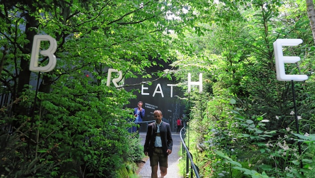 Der Pavillon vom Breathe Earth Collective war der Renner auf der Expo in Mailand. 2020 bekommt auch Graz einen Klima-Pavillon. (Bild: Expo Mailand)