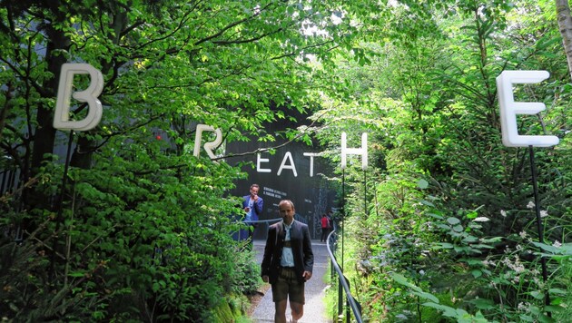 Der Pavillon vom Breathe Earth Collective war der Renner auf der Expo in Mailand. 2020 bekommt auch Graz einen Klima-Pavillon. (Bild: Expo Mailand)