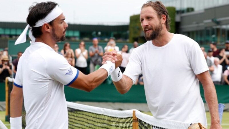 Fabio Fognini und Tennys Sandgren (Bild: Associated Press)