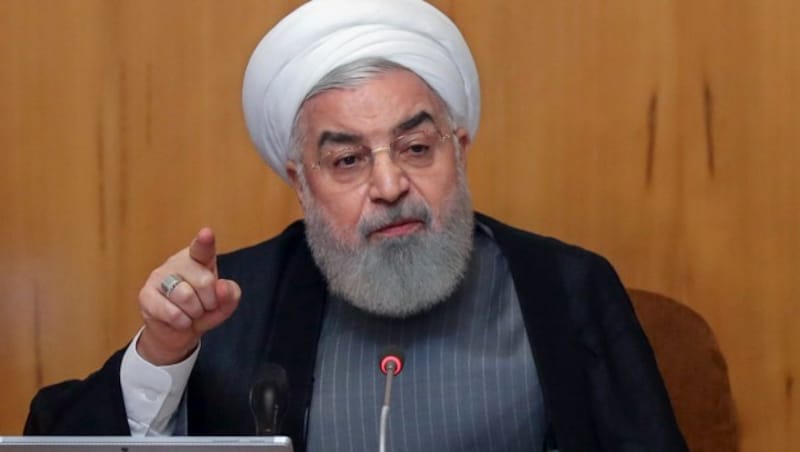 Irans Präsident Hassan Rouhani (Bild: AFP)