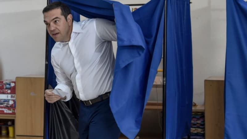 Griechenlands Ministerpräsident Alexis Tsipras (Bild: AFP)