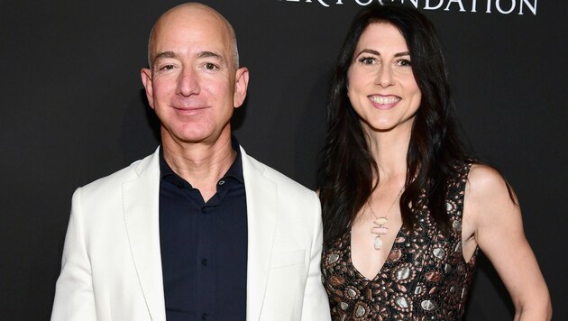 Jeff und MacKenzie Bezos (Bild: 2018 Getty Images)