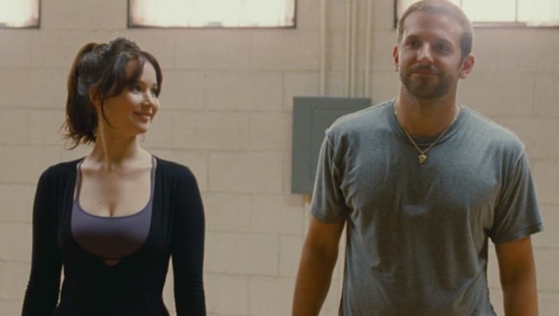 Jennifer Lawrence und Bradley Cooper in „Silver Linings“ (Bild: The Weinstein Company / Zuma / picturedesk.com)