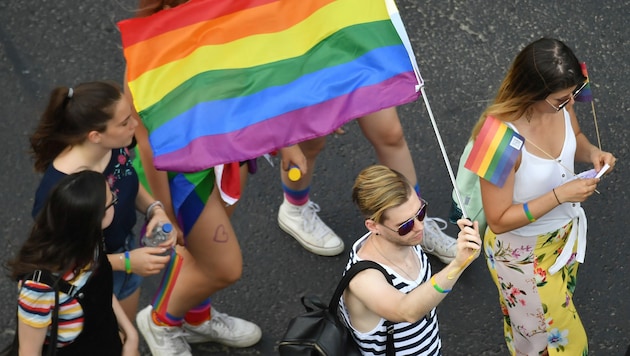 LGBT-Parade (Archivbild) (Bild: AFP)