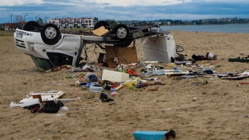 Bei diesem Unfall mit einem Wohnmobil starb ein tschechisches Paar. (Bild: InTime News)