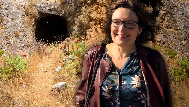 Das Höhlensystem, in dem Suzanne Eatons Leiche gefunden wurde, diente im Zweiten Weltkrieg als Bunker bzw. Munitionsdepot der Wehrmacht. (Bild: AP, wikipedia.org, krone.at-Grafik)