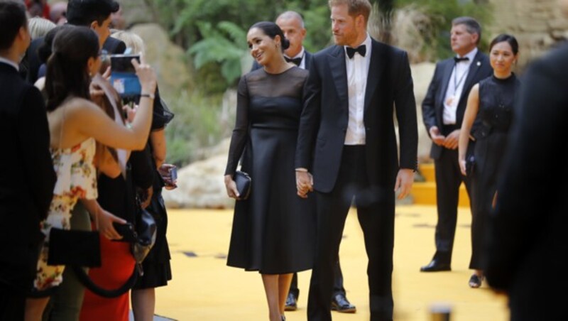 Herzogin Meghan und Prinz Harry (Bild: AFP)